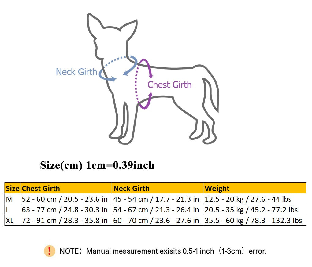 Adjustable Dog Vest Harness